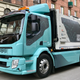 Look at that beaut. Volvo’s all-electric truck, the Volvo FL Electric.